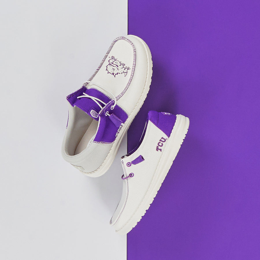 Men's Wally Tri TCU – TCU Purple/White - Image 2