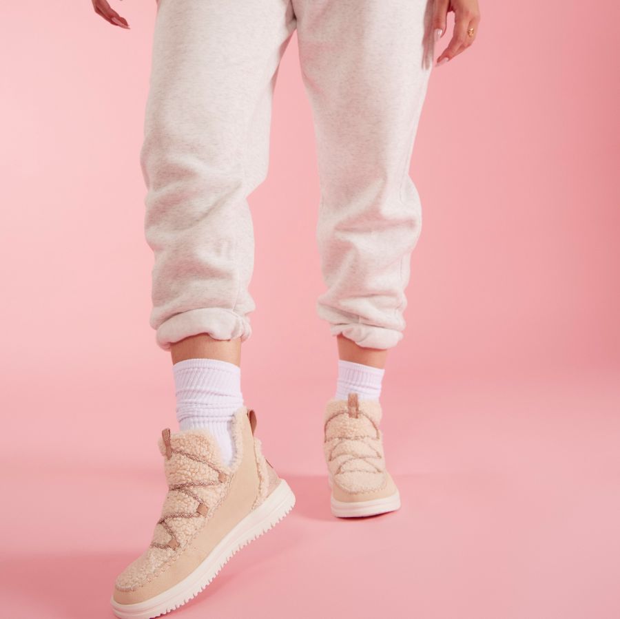 Camden Suede Cozy – Tan - Image 2