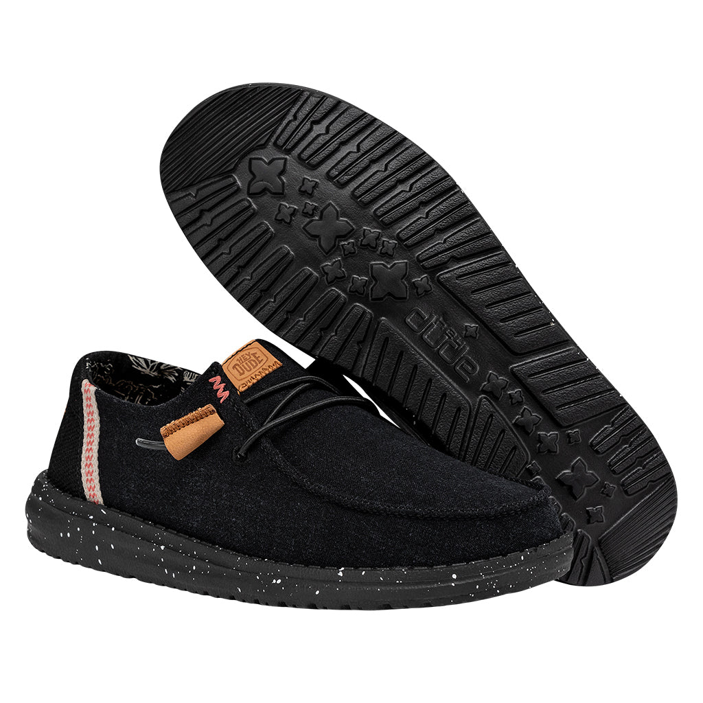 Wendy Washed Canvas – Black - Image 3