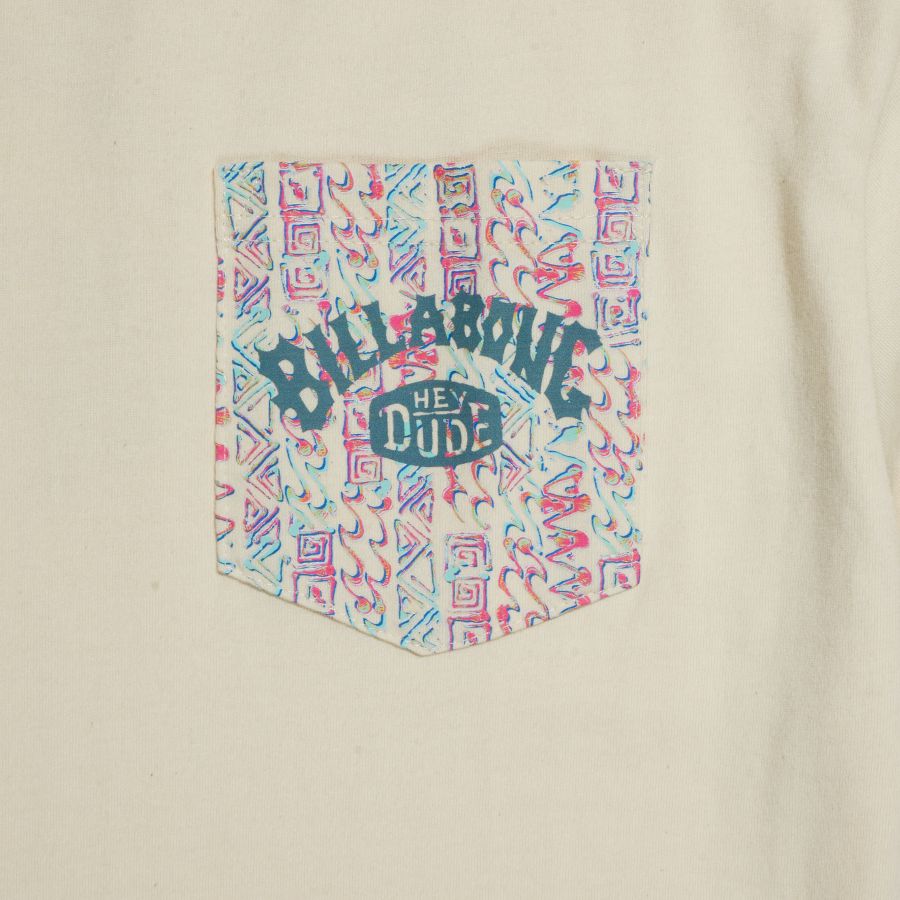 HD X Billabong Tee – Egret - Image 2